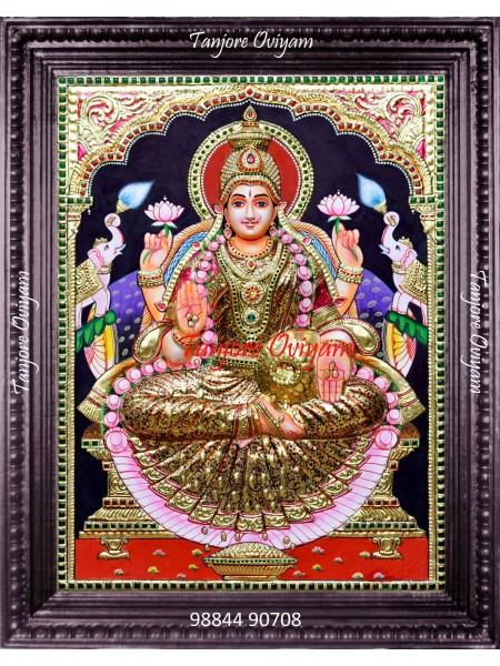 Embossing Gajalakshmi